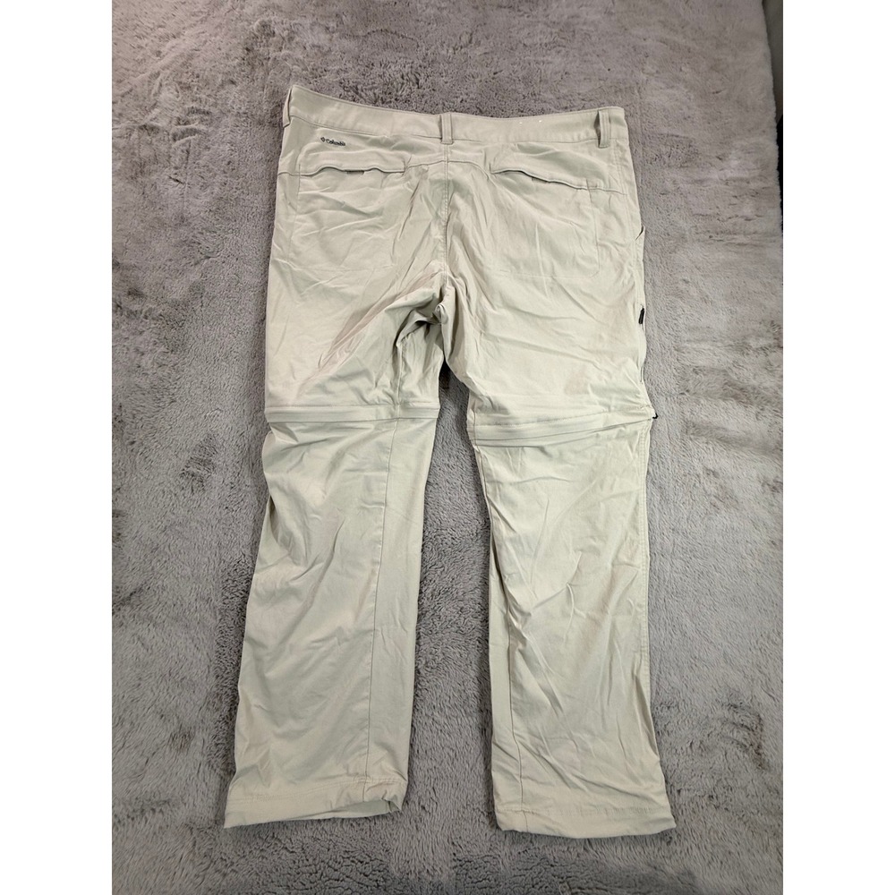 Columbia Omni-Shield Convertible Hiking Pants Womens 22W Beige Outdoor‎ - Picture 6 of 7